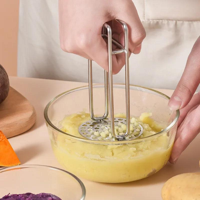 Potato Masher Ricer - stainless steel potato masher, kitchen tool,