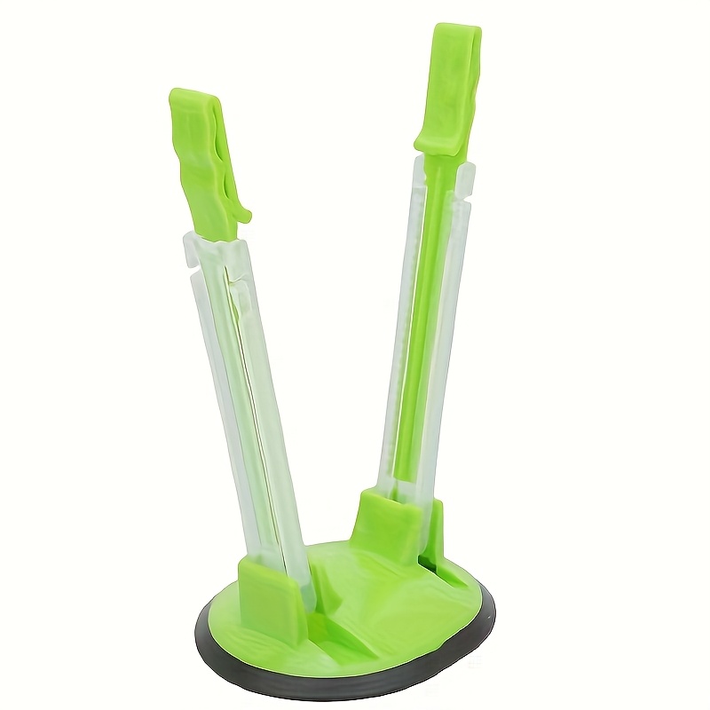 Zipper Bag Holder Plastic Adju - Kitchen Gadgets Rack Storage review and price