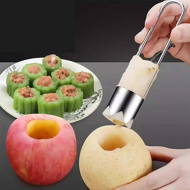 Stainless Steel Fruit Core Rem - Kitchen Gadgets Tools review and price
