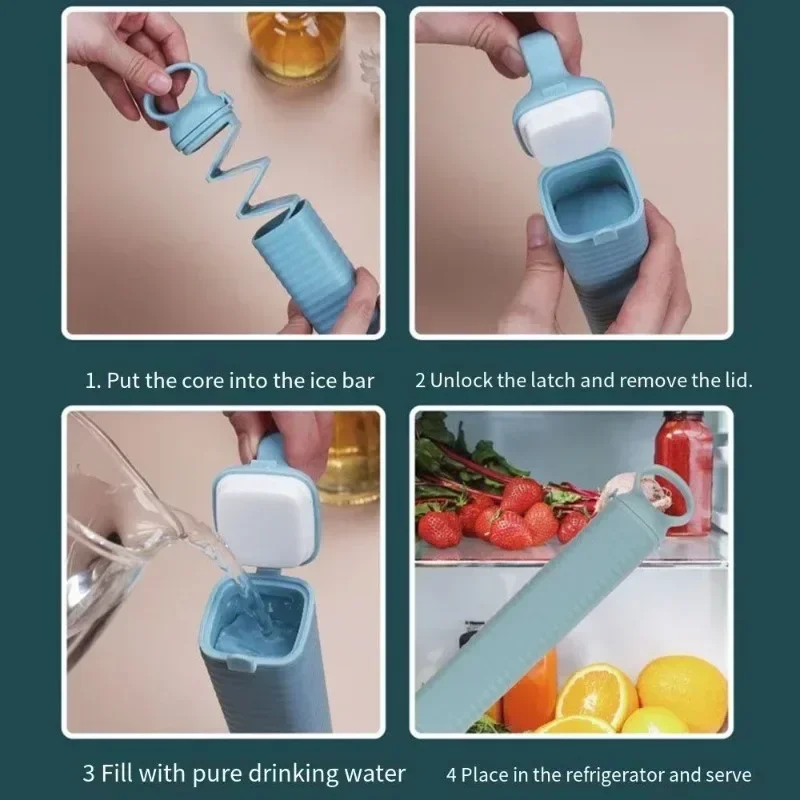 Creative Silicone Ice Cube Tra - Kitchen Gadgets Home Party review and price
