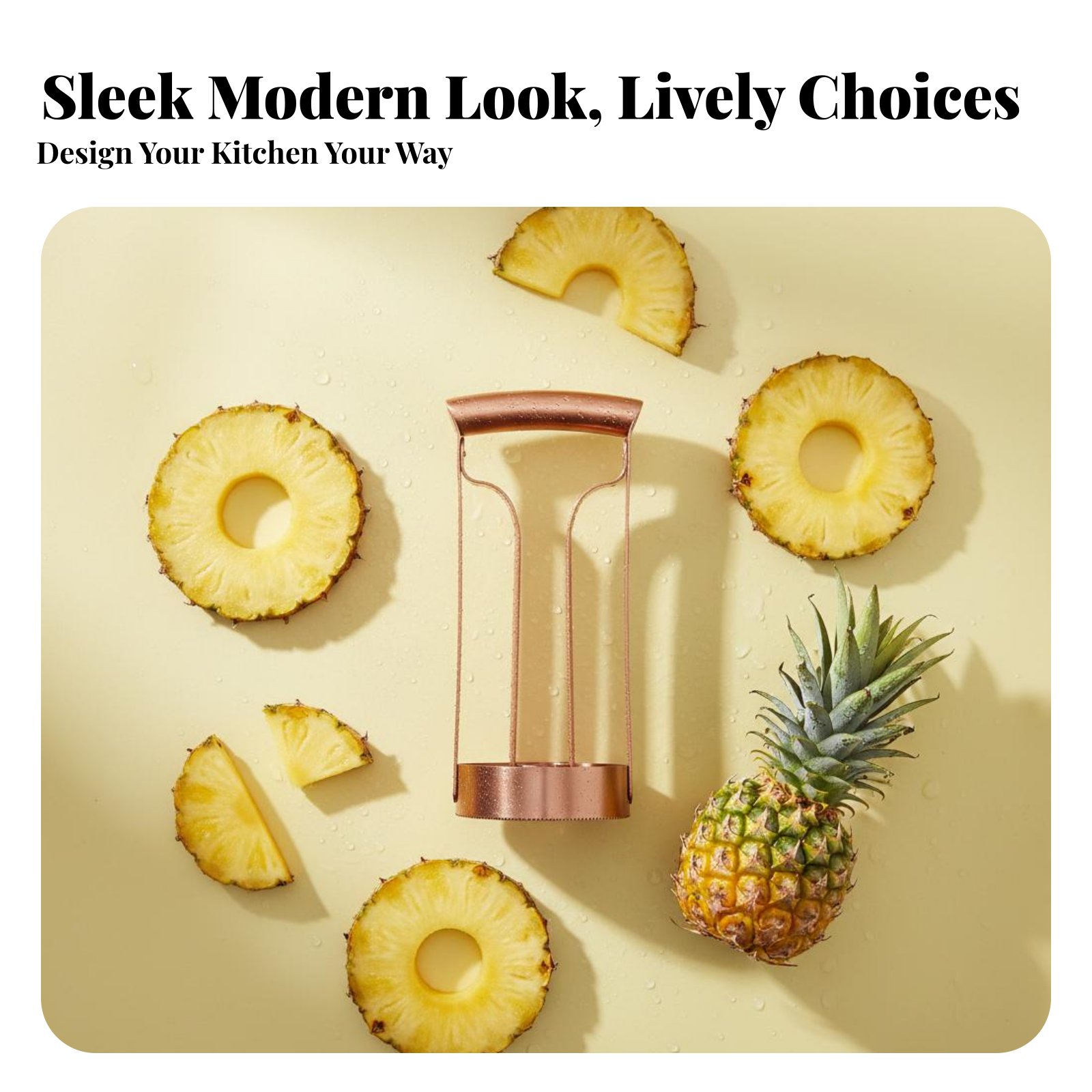 Stainless Steel Pineapple Cutt - Kitchen Gadgets Tools review and price