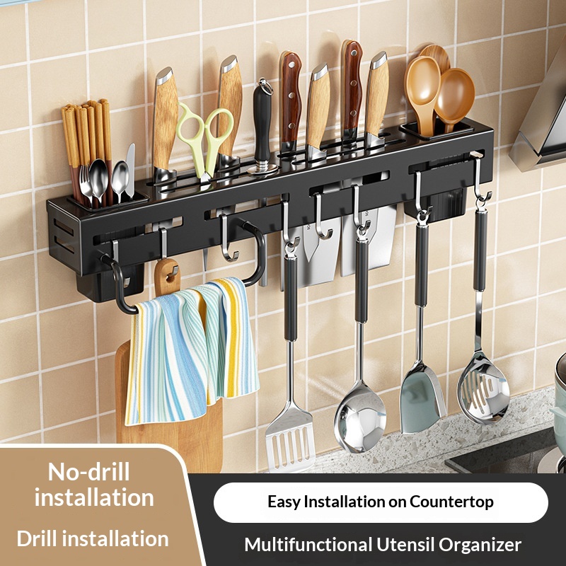Wall Mount Kitchen Organizer K - Kitchen Gadgets Rack Storage review and price