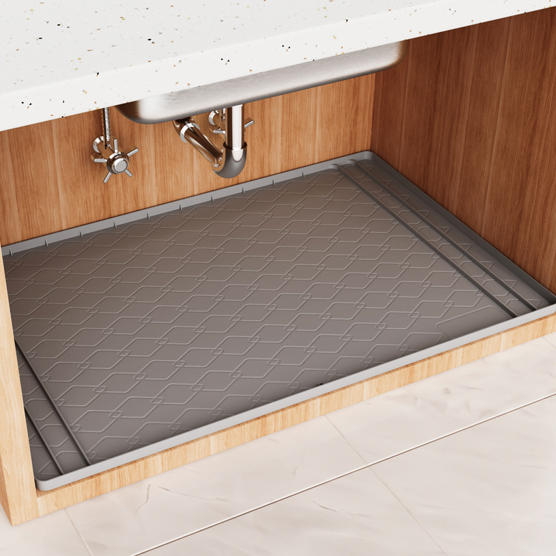 Silicone Under Sink Mat Kitche - Kitchen Gadgets Cabinet review and price