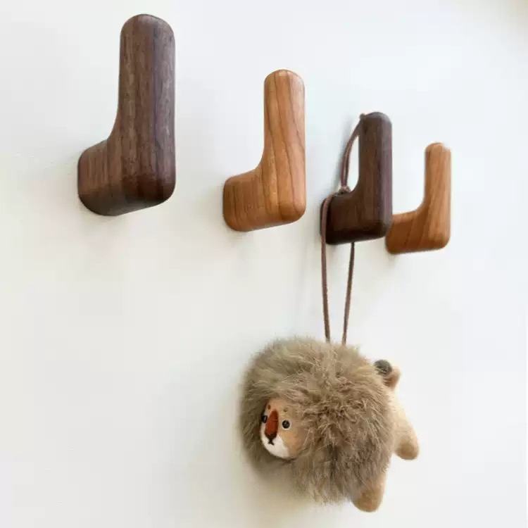 Wooden Hook Key Decorative Hol - Kitchen Gadgets Rack Storage review and price