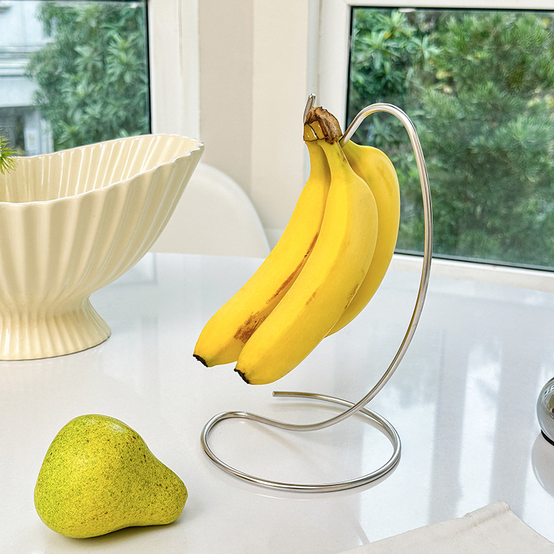 1Pcs Banana Holder Stand Keep  - Kitchen Gadgets Rack Storage review and price