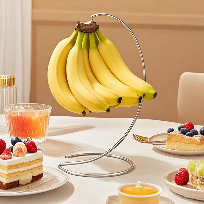 1Pcs Banana Holder Stand Keep  - Kitchen Gadgets Rack Storage review and price