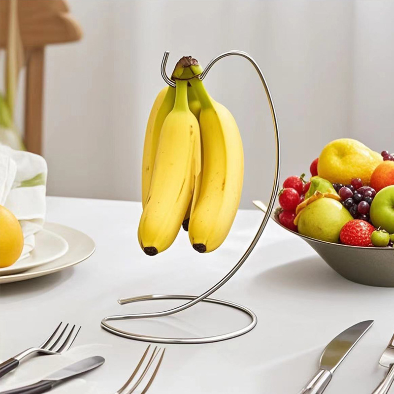 1Pcs Banana Holder Stand Keep  - Kitchen Gadgets Rack Storage review and price