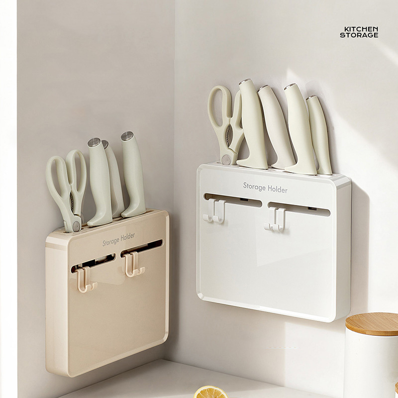 No-Drill Kitchen Knife Holder, - Kitchen Gadgets Cabinet review and price