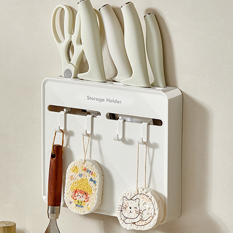 No-Drill Kitchen Knife Holder, - Kitchen Gadgets Cabinet review and price