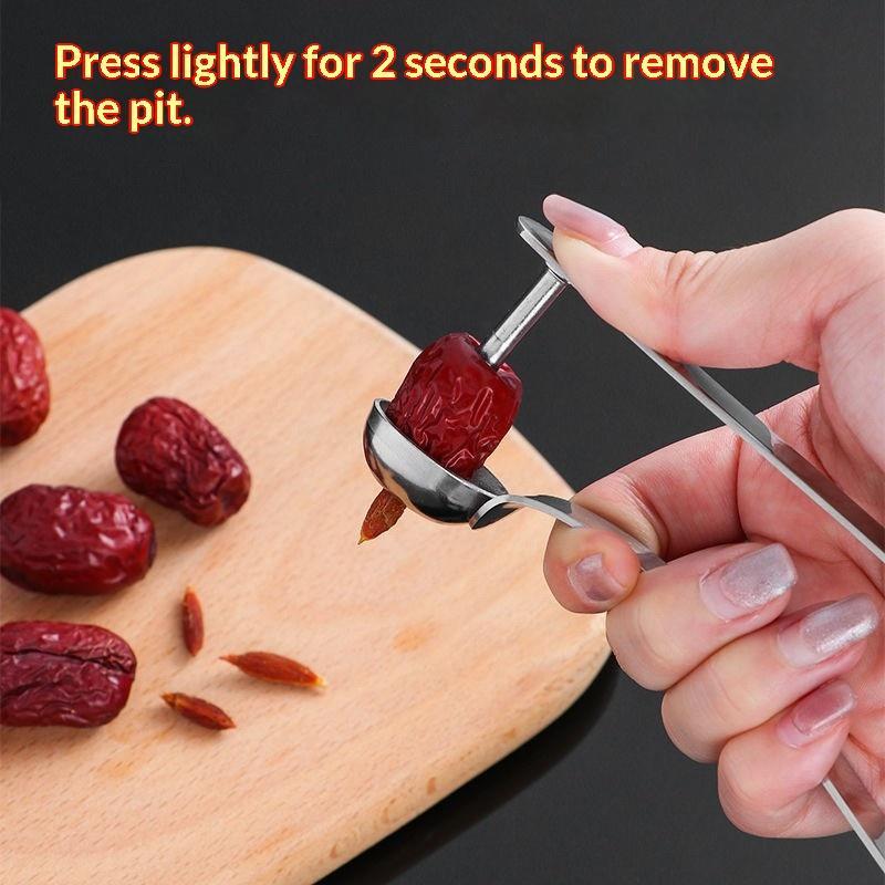 Stainless Steel Red Date Pitte - Kitchen Gadgets Tools review and price