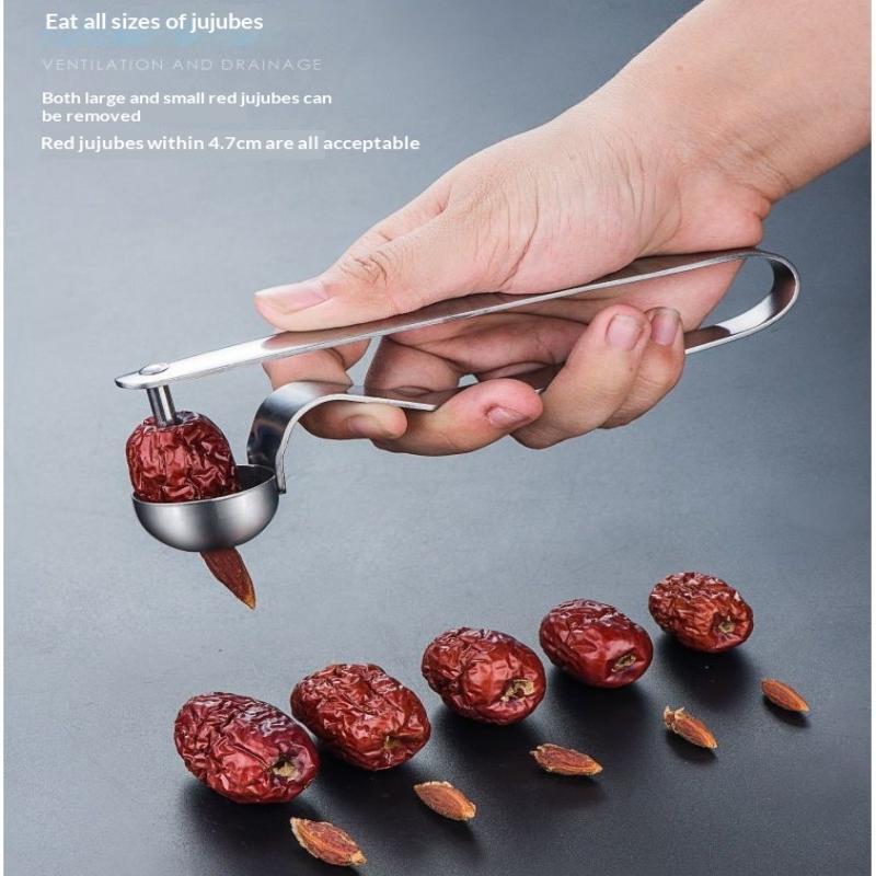 Stainless Steel Red Date Pitte - Kitchen Gadgets Tools review and price