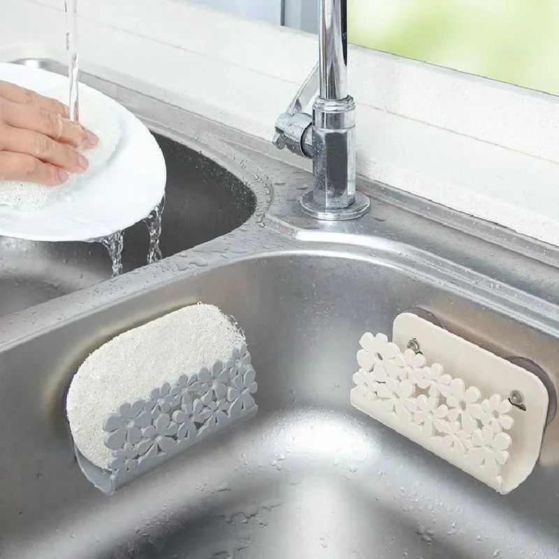 Dish Cloths Rack Suction Spong - Kitchen Gadgets Rack Storage review and price
