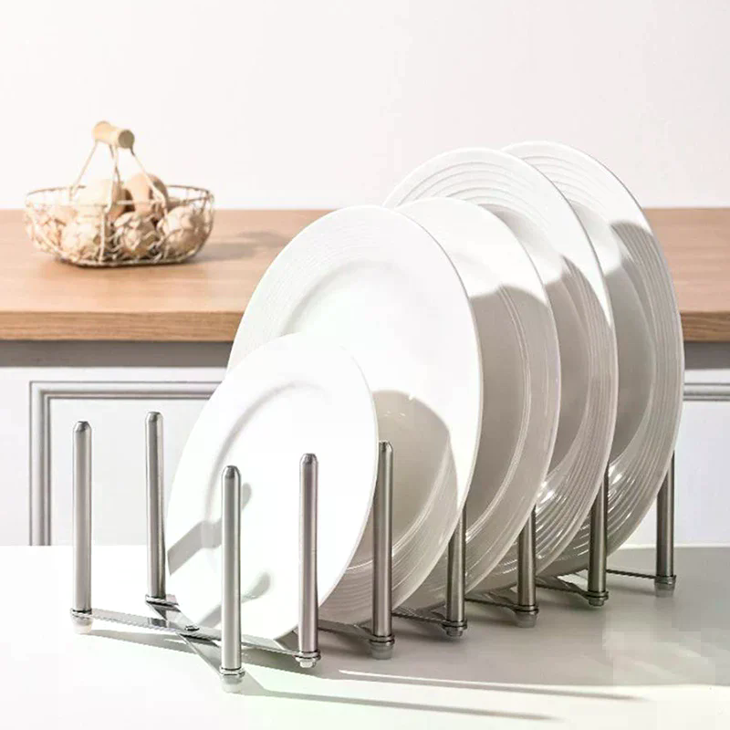 Pot Lid Rack Pan Lid Organizer - Kitchen Gadgets Rack Storage review and price