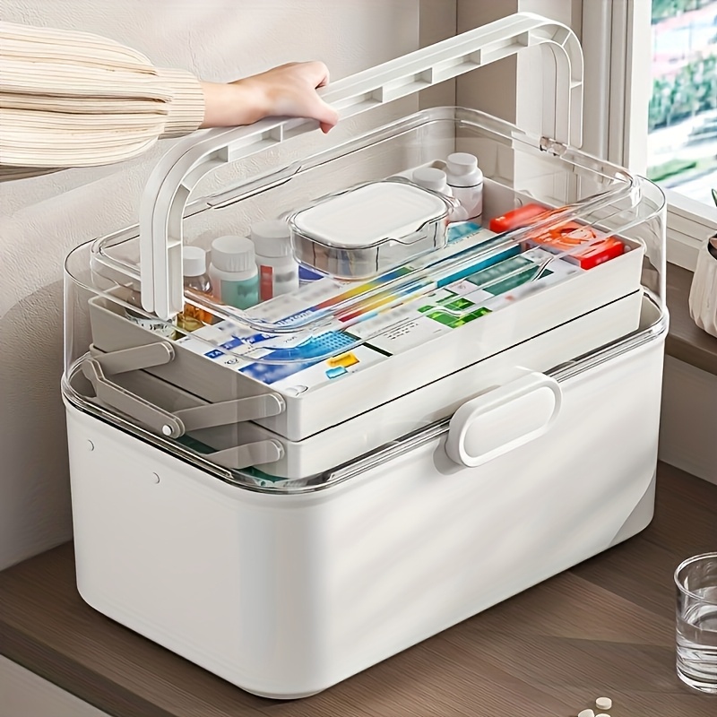 Large Capacity Clear Lid Medic - Kitchen Gadgets Cabinet review and price