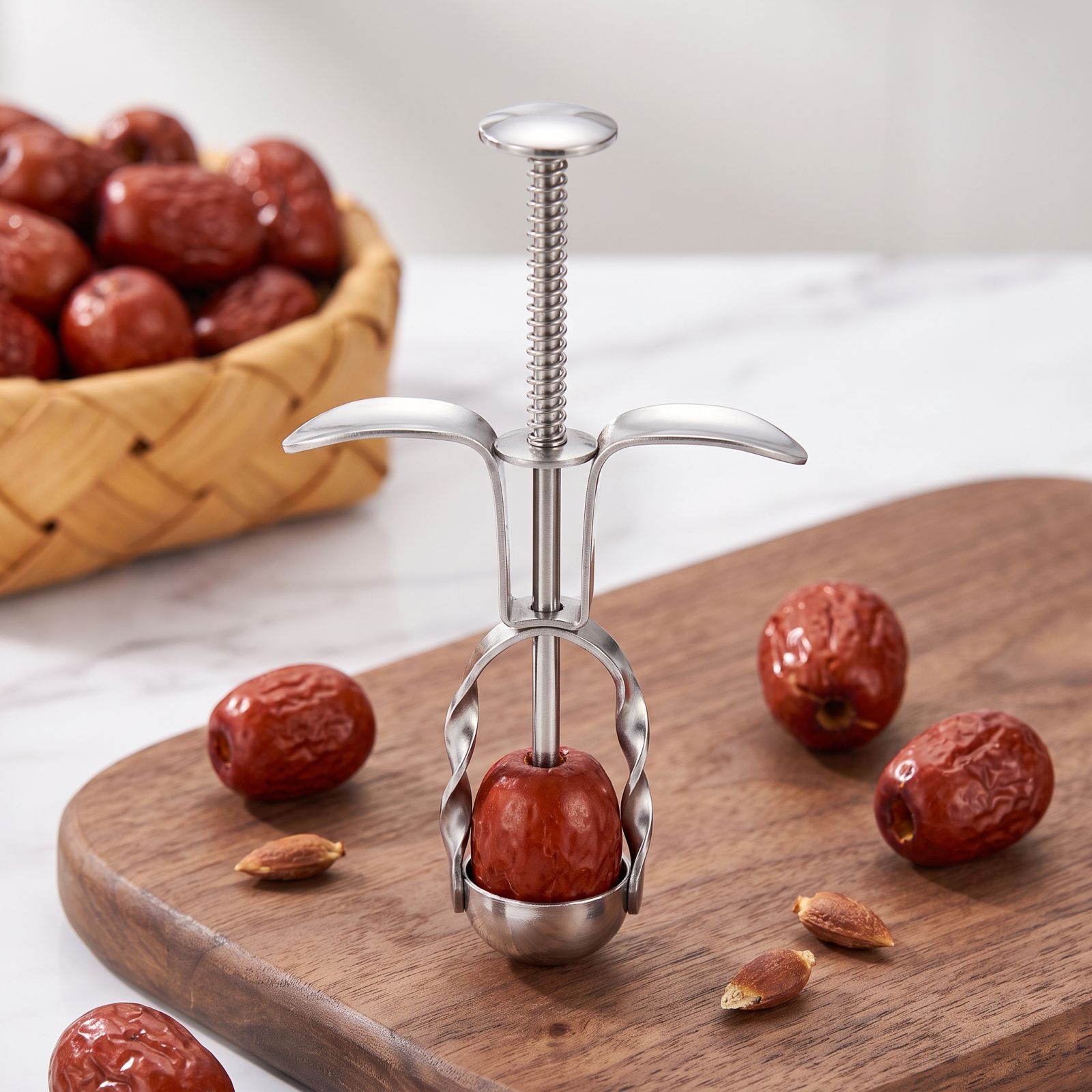 Stainless Steel Red Date Pitte - Kitchen Gadgets Tools review and price