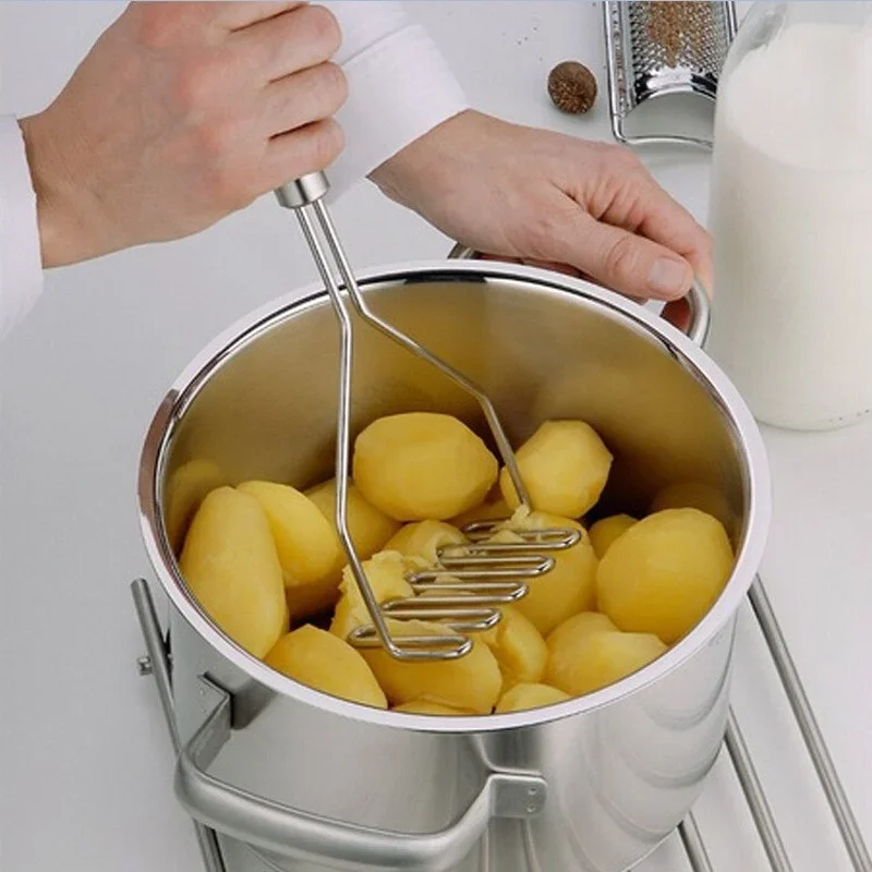 1pcs stainless steel kitchen g - Potato Masher Ricer review and price