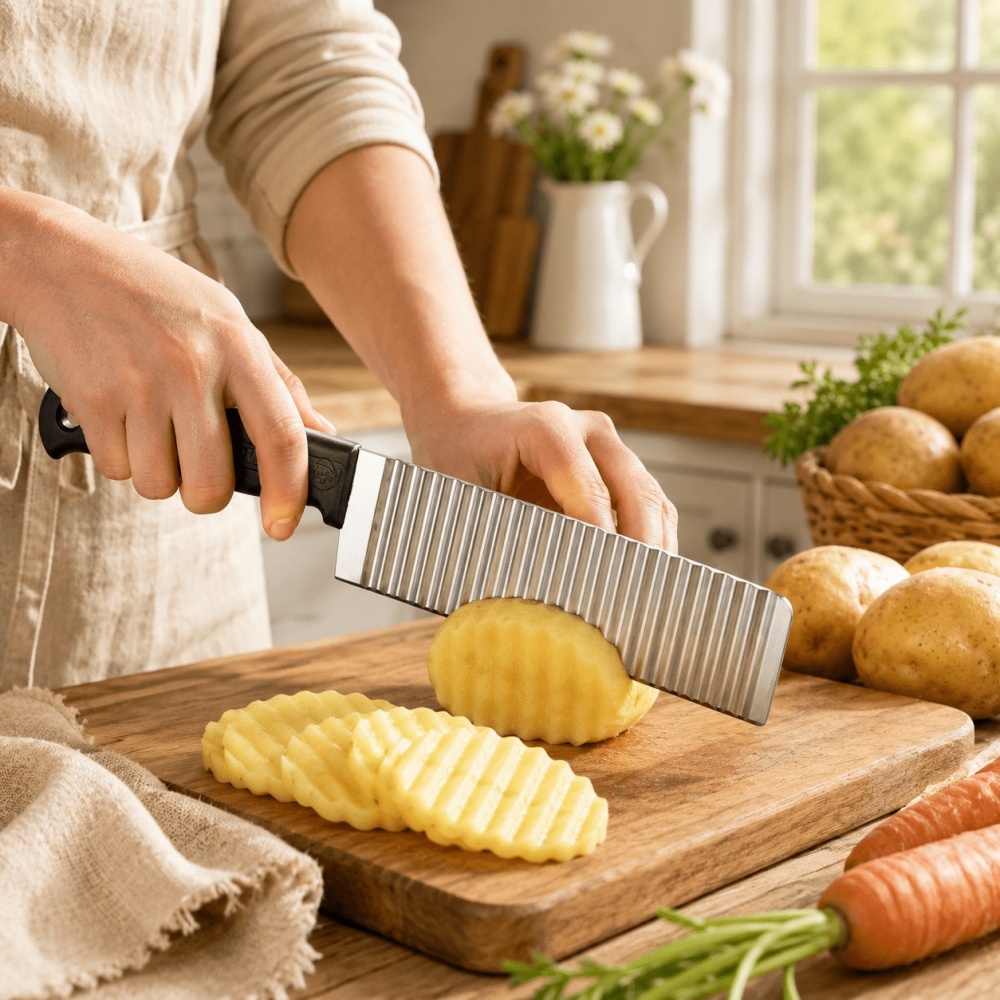 Stainless Steel Potato Chip Sl - Potato Masher Ricer review and price