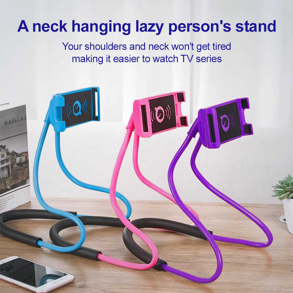 Neck Hanging Lazy Phone Stand  - Kitchen Gadgets Easy Life review and price