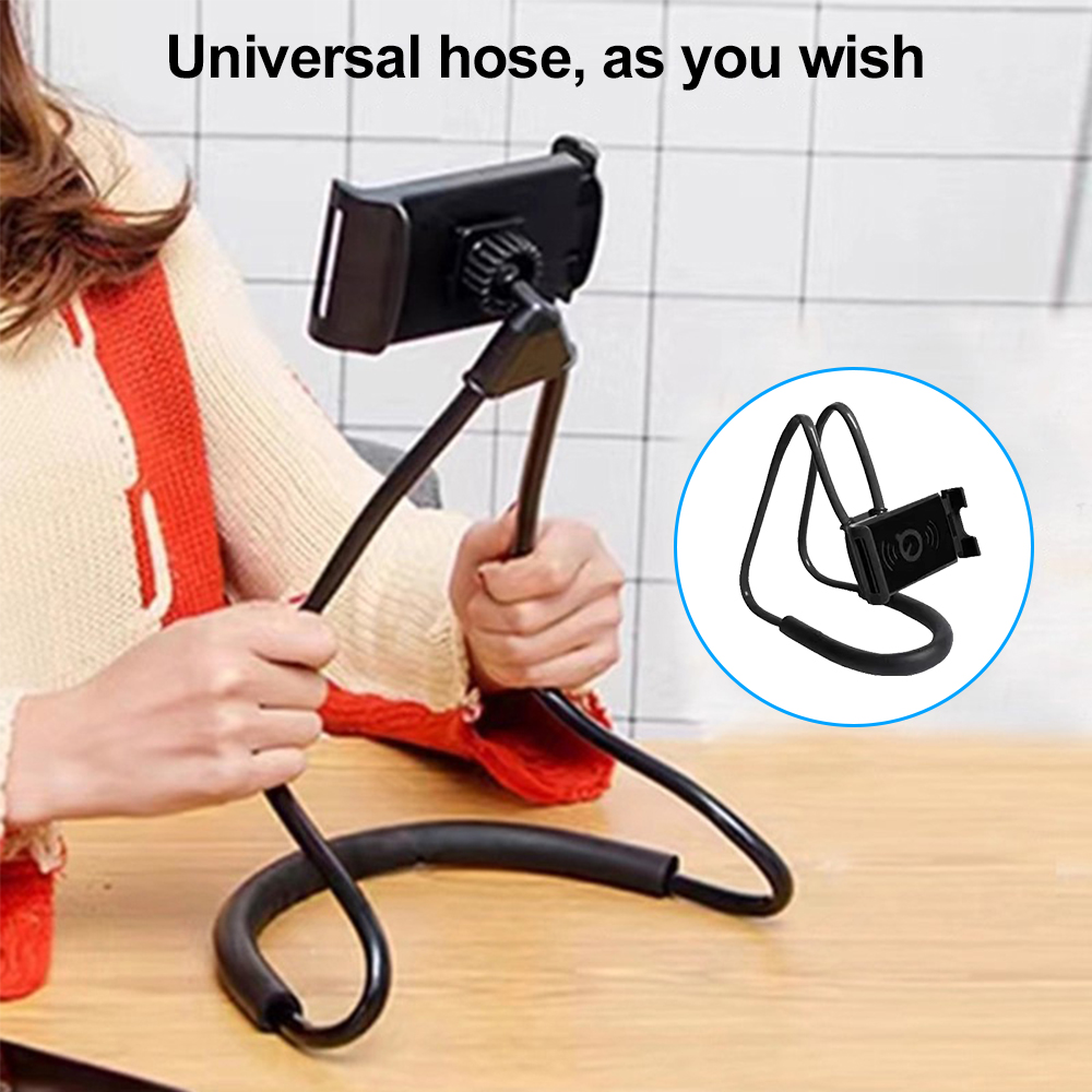 Neck Hanging Lazy Phone Stand  - Kitchen Gadgets Easy Life review and price