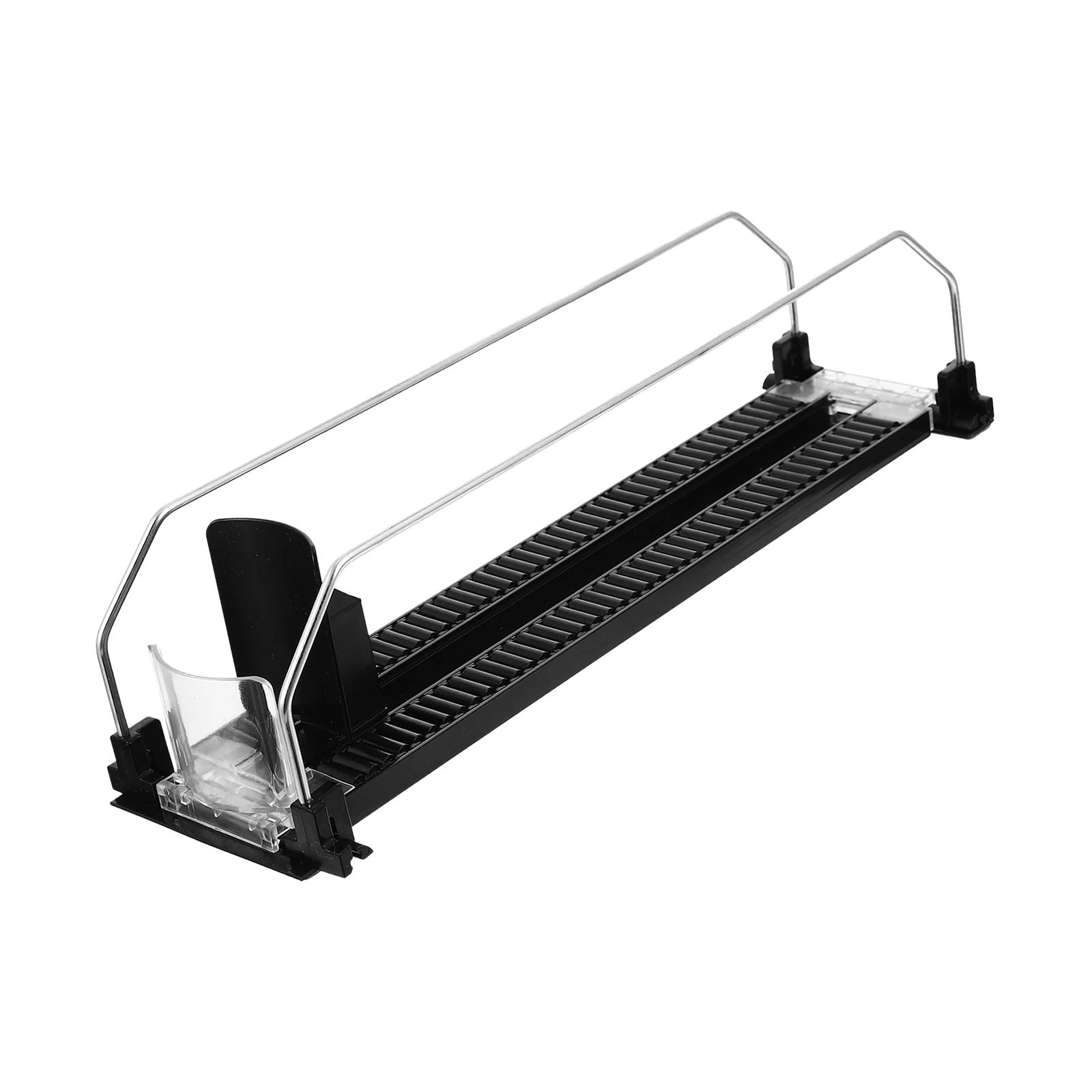 Drink Organizer Pusher Holder  - Kitchen Gadgets Rack Storage review and price